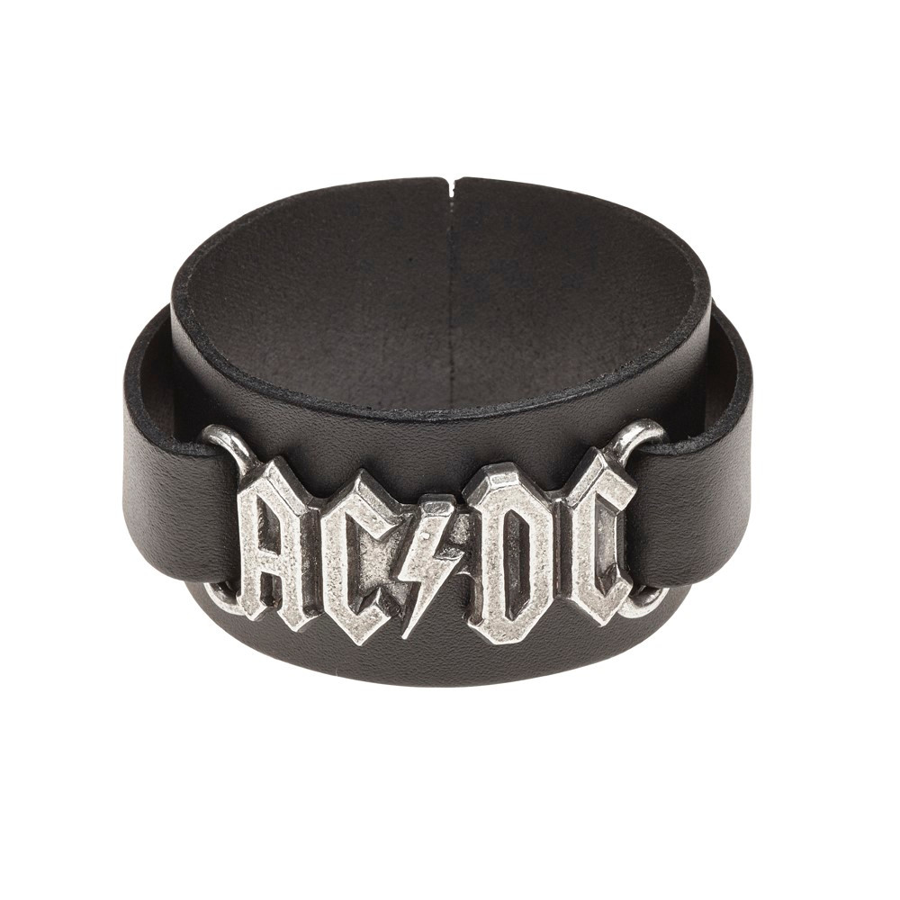 Taken from the cover of AC/DC's 1977 "Let There Be Rock" album and designed by Gerard Huerta, this Gutenberg-inspired lightning bolt logo later became the permanent symbol of the band.