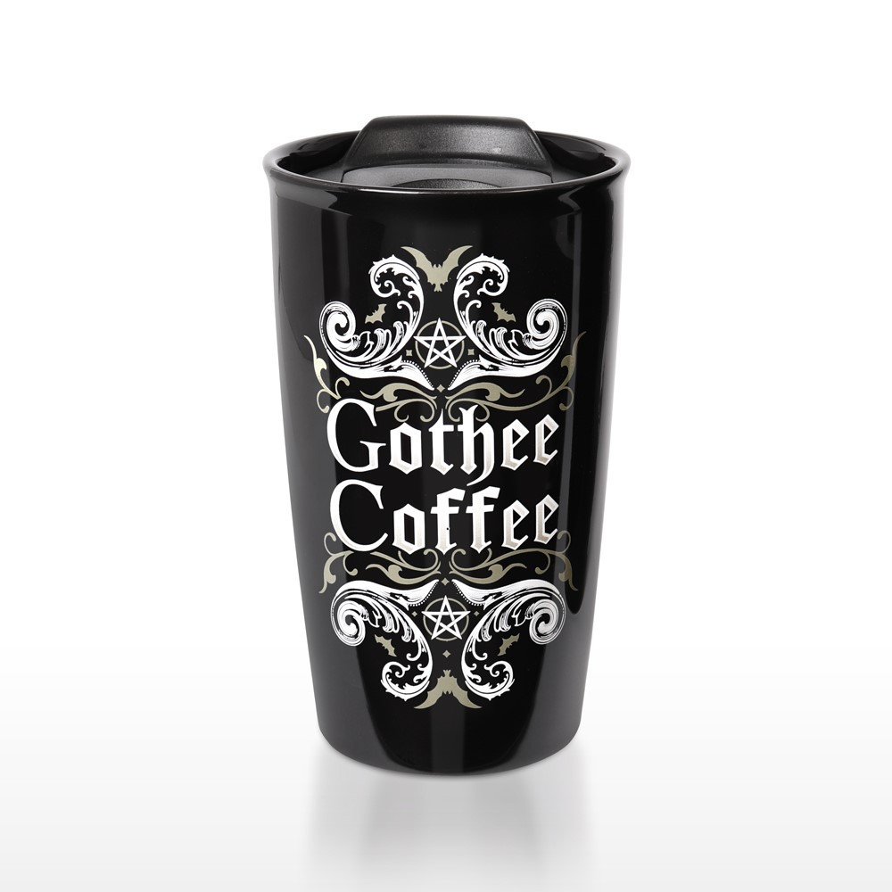 These incredible travel mugs actually work! Made from the highest quality ceramic material and double walled to insulate. These travel mugs keep your drinks hot or cold for longer than you will believe. Show the world your own unique style when on the go! These extraordinary travel mugs form part of the exciting Home & Gift Collection by Alchemy.