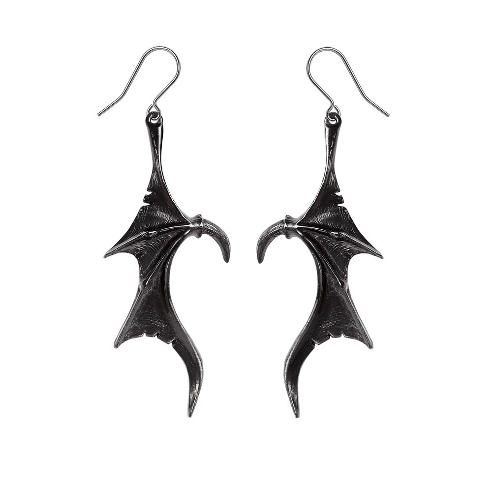 Taking flight from a subterranean lair, to whisper blessings on a phantom zephyr. So gracing the chosen ones of the dark goddess, with the wings of midnight.