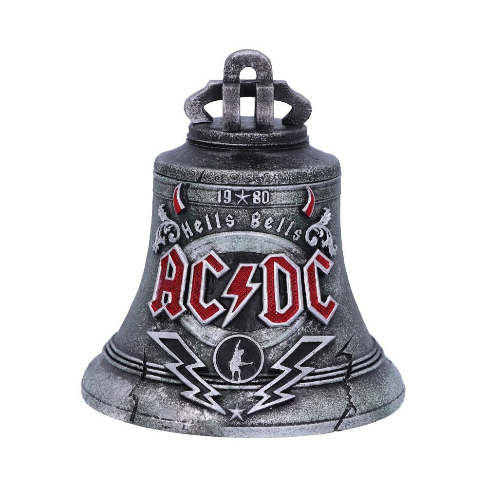 There’s a new way to show your allegiance to Rock and Roll Titans, ACDC. Alternative brand Nemesis Now's In-House design team have worked tirelessly to construct this rocking box. Emblazoned with the words “1980 Hells Bells" above the infamous ACDC lightning logo, this silvered box is shaped like an aged bell. The top of the bell can be removed to reveal a small storage compartment. Cast in high-quality resin and hand-painted, this box is the perfect place for storing your most valuable trinkets while you keep rocking! All Hail ACDC!