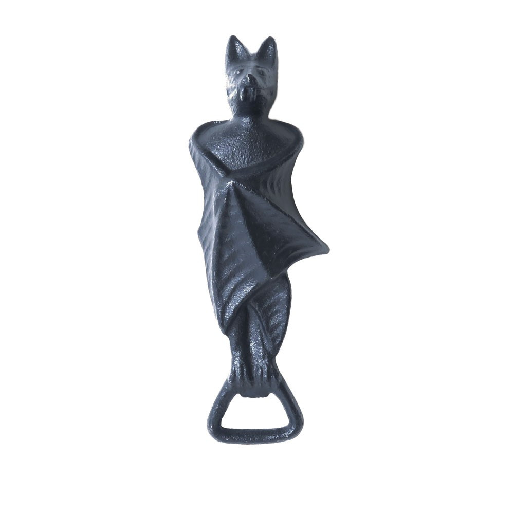This cast iron 'Bat' Bottle Opener is fun yet substantial. The perfect addition to your home drinks paraphernalia. Or treat your nearest and dearest with a unique yet functional gift!
