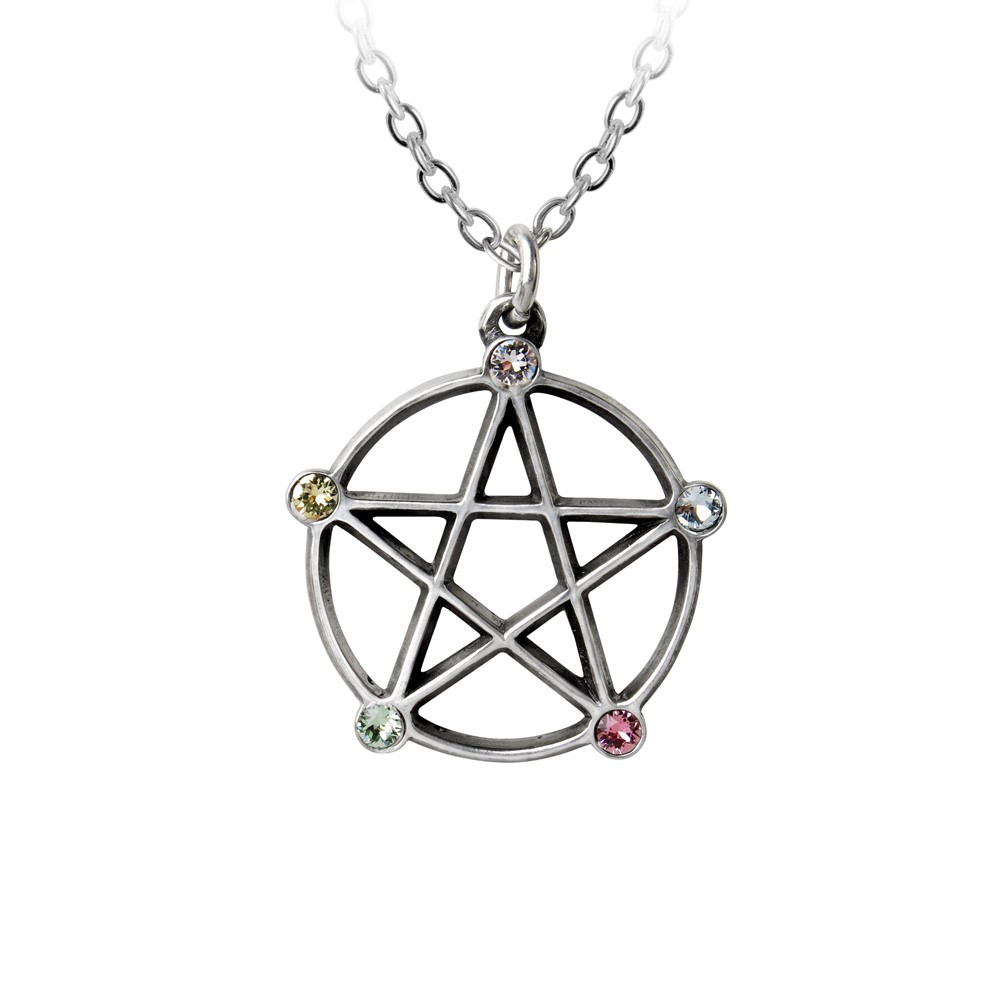 The five elements conjoined within the circle of the universe.