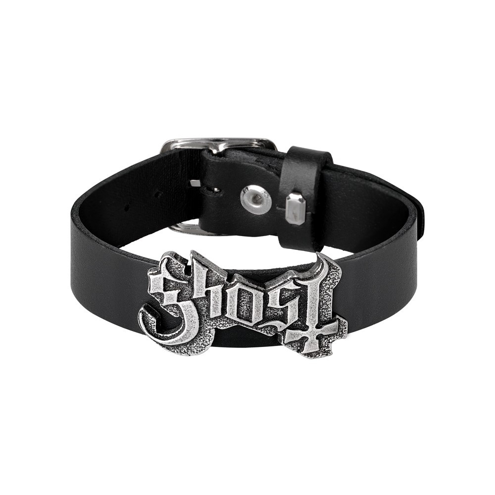 Featuring Ghost text logo design.