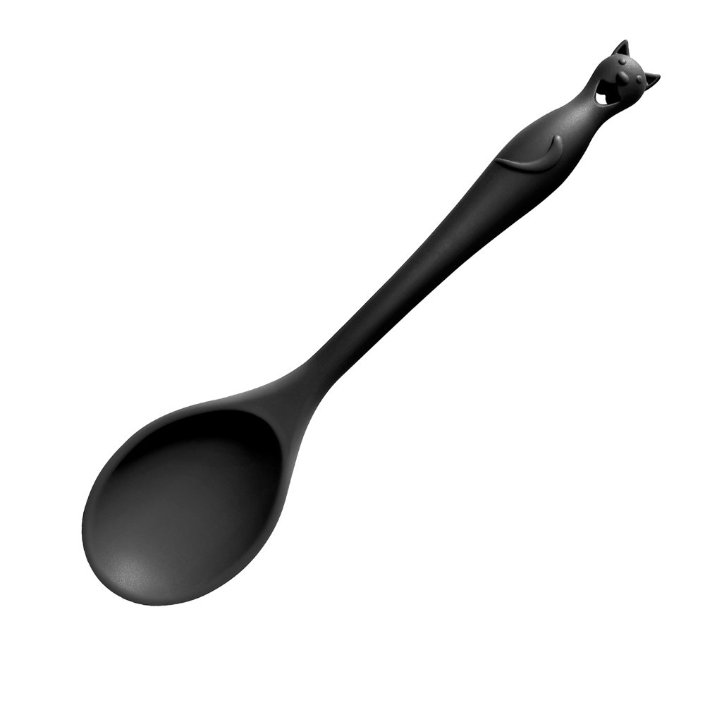 Your meals will be cooked to purrfection with these purrfect 'Cat's Kitchen' Kitchen Utensils! Soft non-toxic, silicone utensils which work effectively and will protect your cookware.