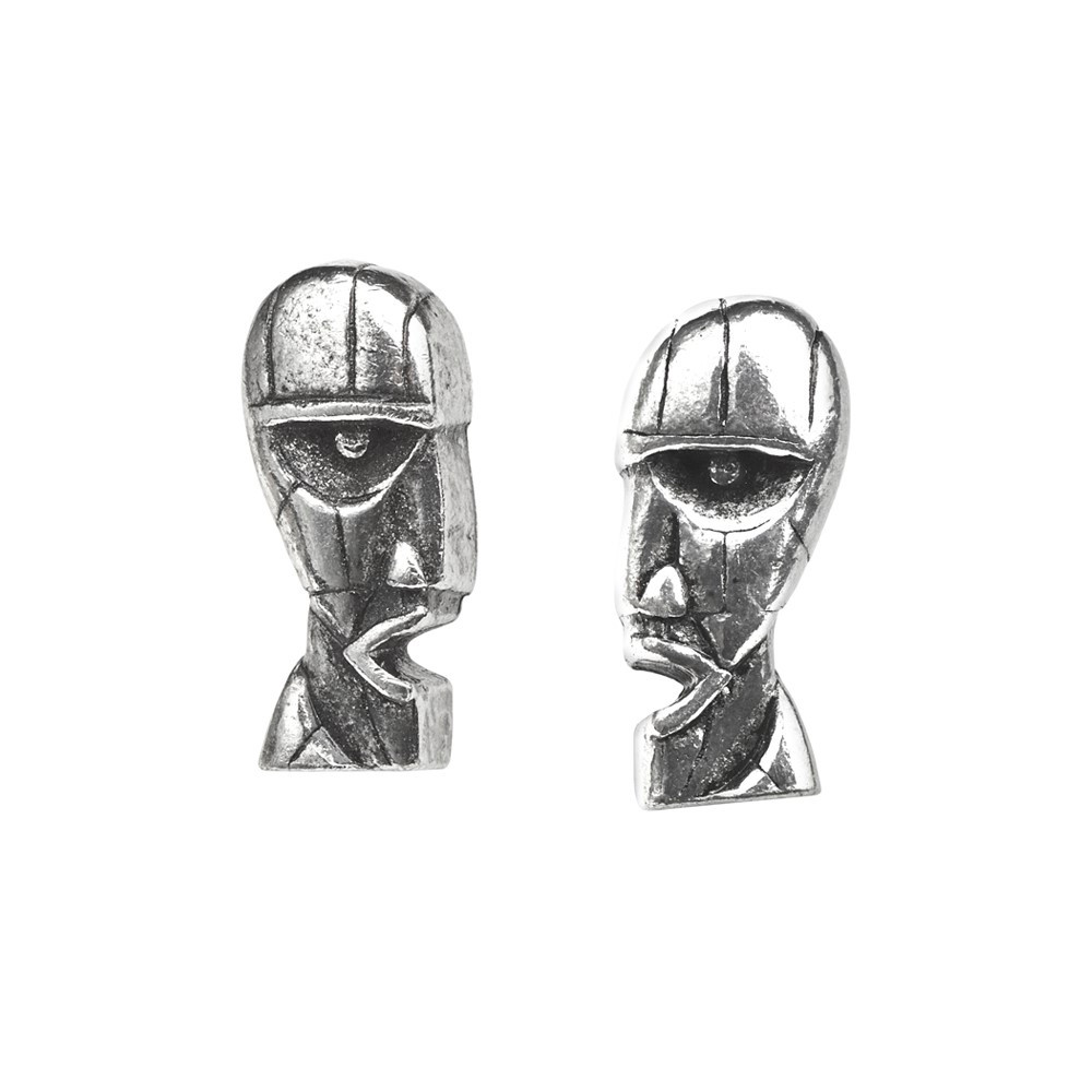 From Storm Thorgerson's "Division Bell" cover design; the giant heads were constructed and erected near Ely for the photoshoot that was to become the 1994 album art.