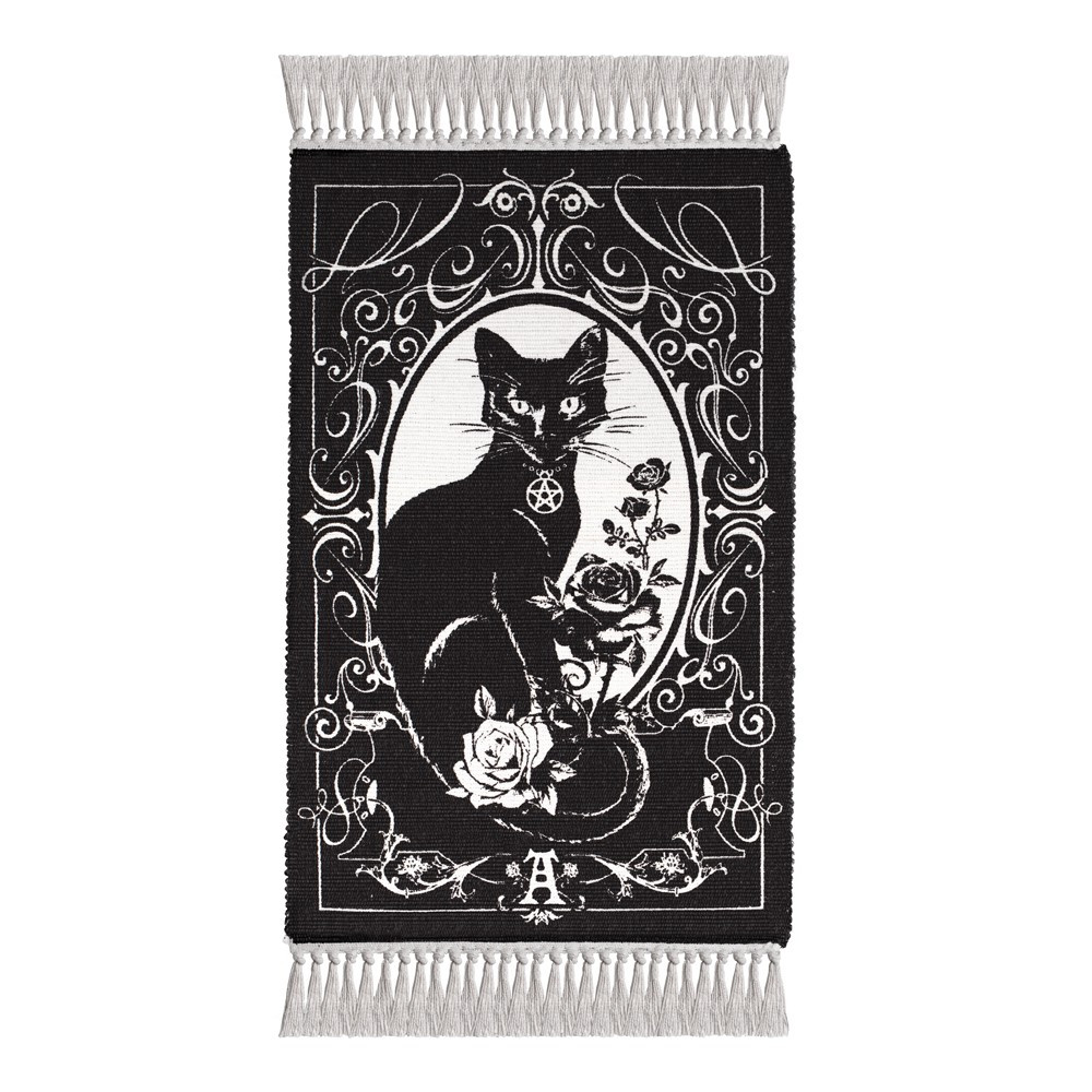Feline familiar to the noted astrologer - Nostradamus, who having outlived his master, carried the seer's arcane wisdom from Paris to London where he eventually met with one William Shakespeare and adopted the nom de plume - Grimalkin.