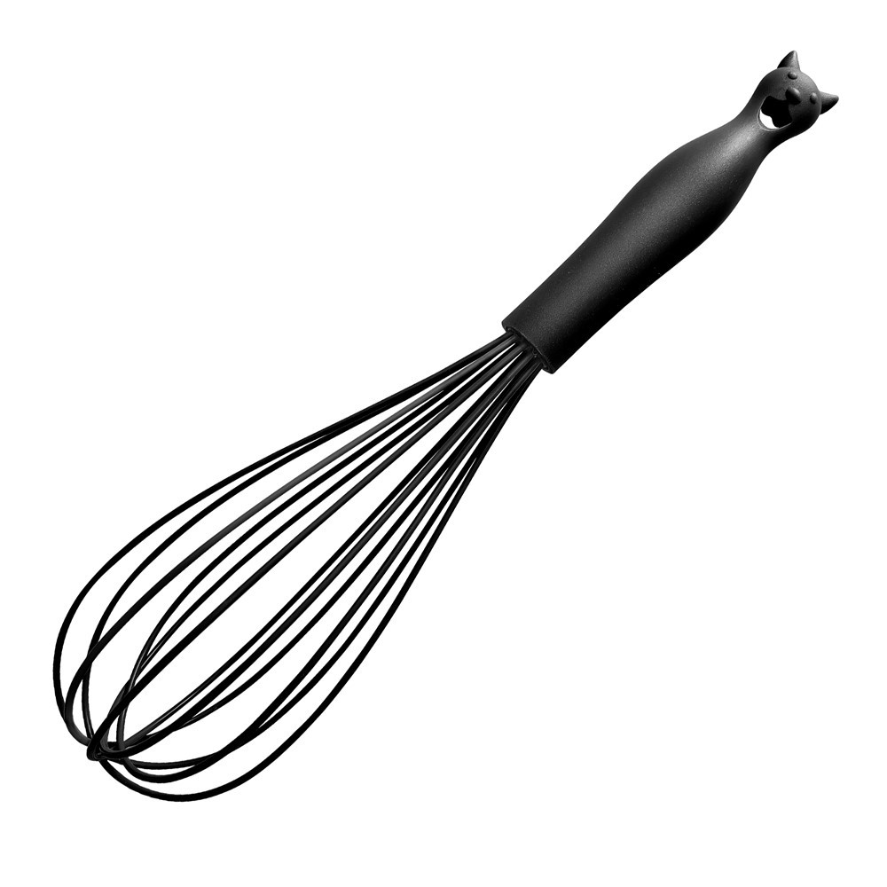 Your meals will be cooked to purrfection with these purrfect 'Cat's Kitchen' Kitchen Utensils! Soft non-toxic, silicone utensils which work effectively and will protect your cookware.
