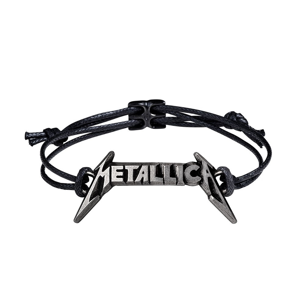 Featuring a classic version of Metallica's original logo design from the 1980s.