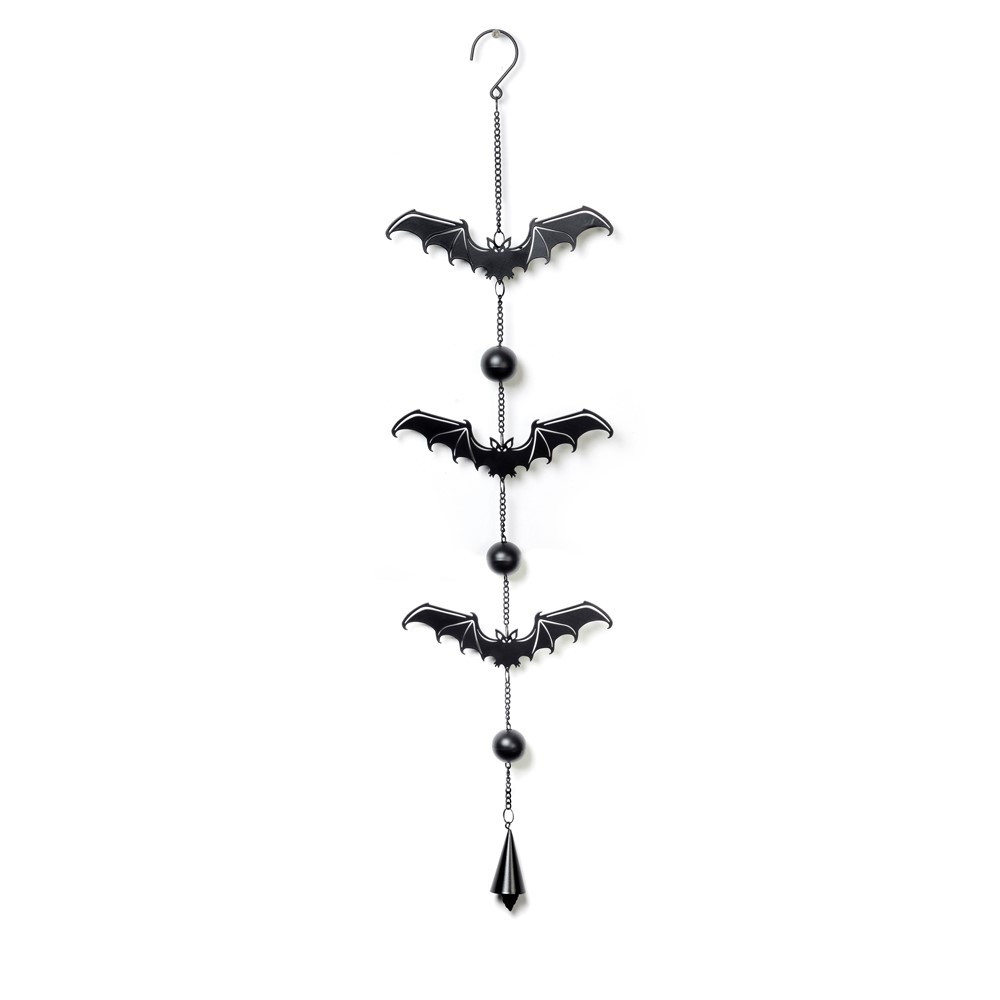 The Gothic icon the black bat can now be a centre piece in your crypt or garden! A perfect way to show off your own unique goth style! Add your own unique style to any room, home or garden with these Alchemy designed hanging decorations/ wind chimes. We have designs to suit every alternative taste.