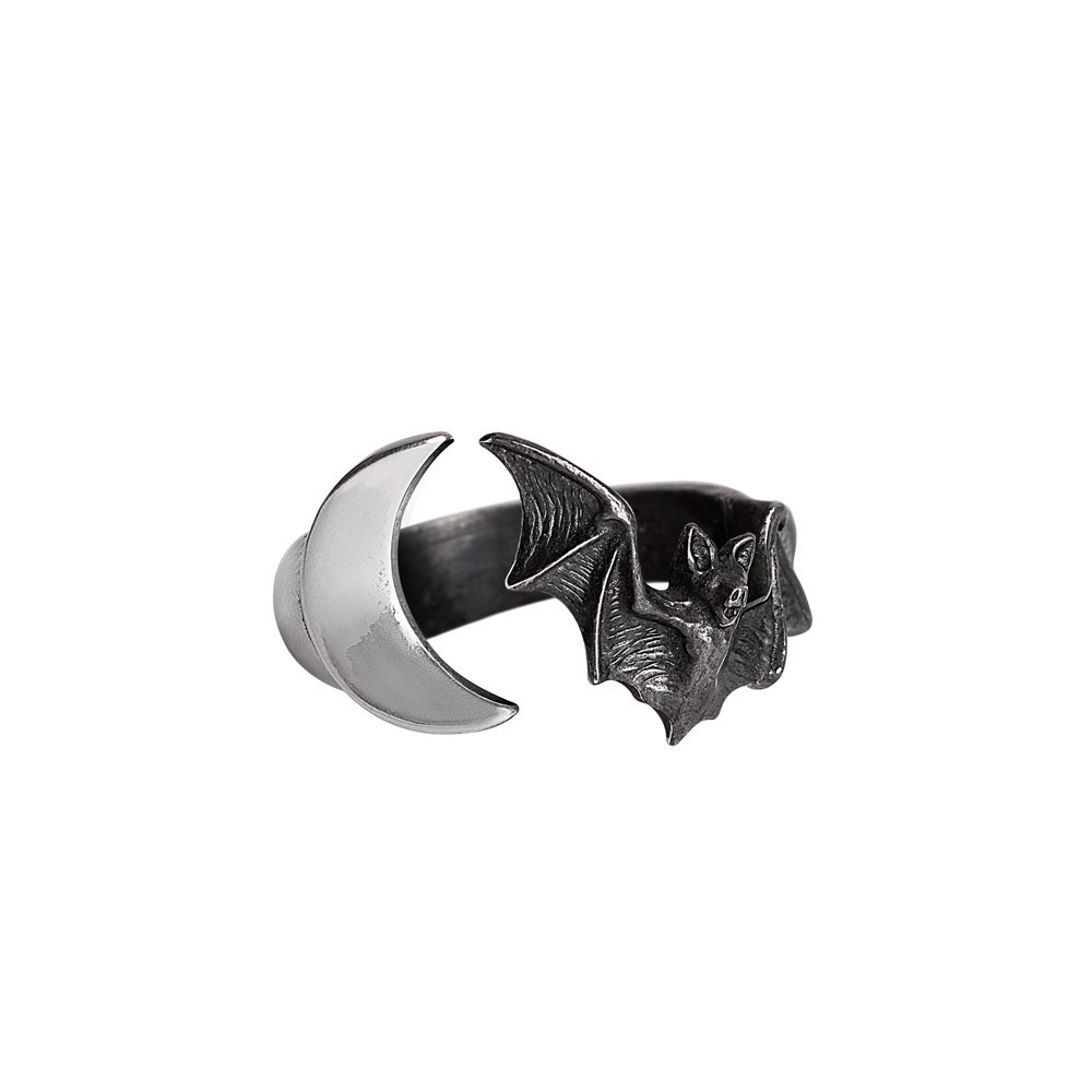 Luna, the goddess and spirit of the moon, rises from the fonte noctis, the source and essence of the night.
