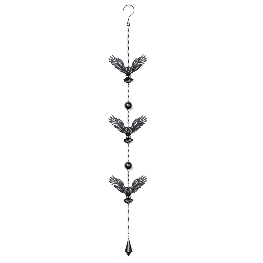 Companion to Athena the Greek goddess of wisdom and war. Add your own unique style to any room, home or garden with these Alchemy designed hanging decorations/ wind chimes. We have designs to suit every alternative taste.