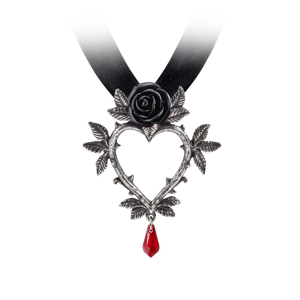 "I am your rose, But my love is dark, Forsake me not, Lest my thorns do harm".