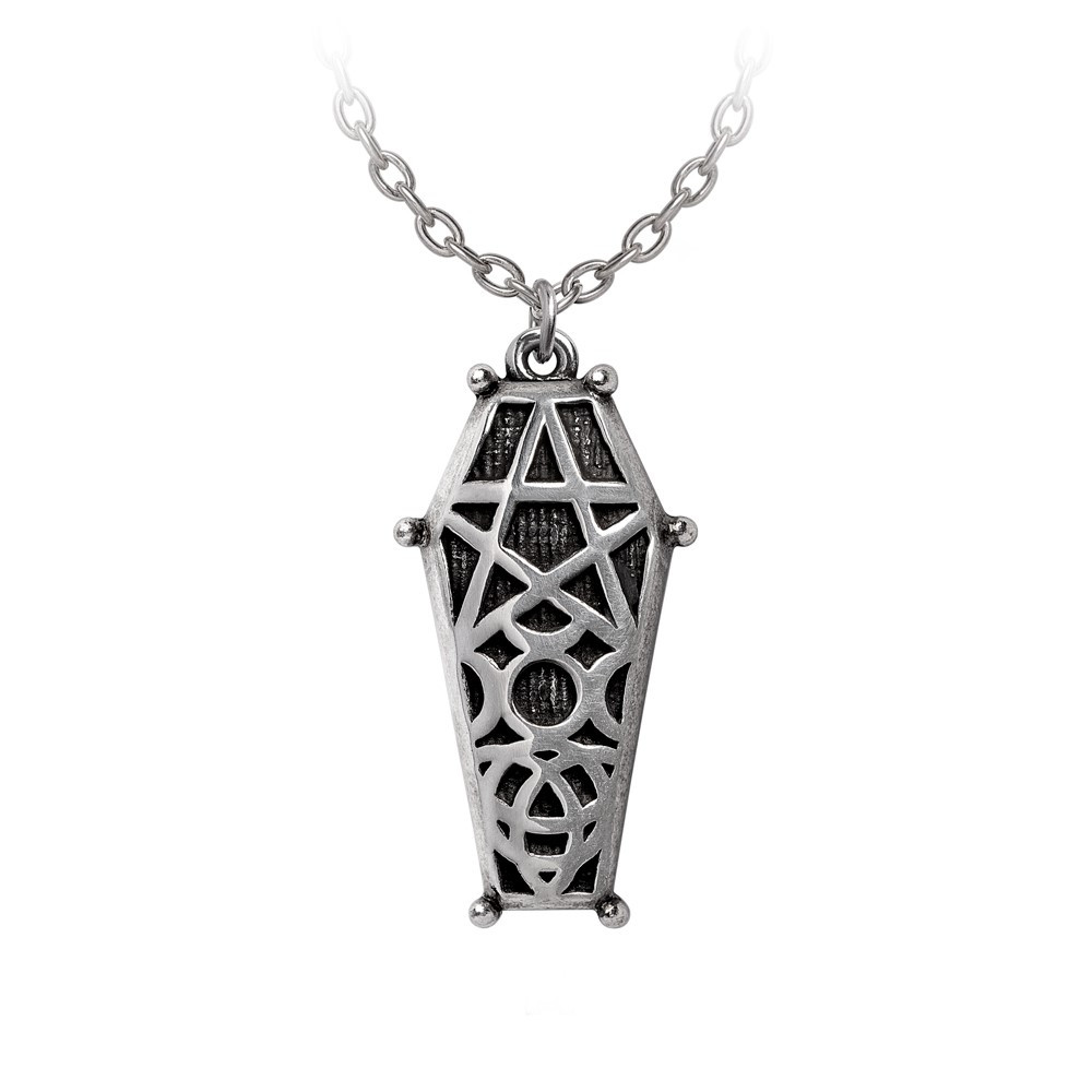 A shining, tangible spell of protection, defying the reaper and his dark spirit of mortality by the incessant tangle of positively baneful symbology.