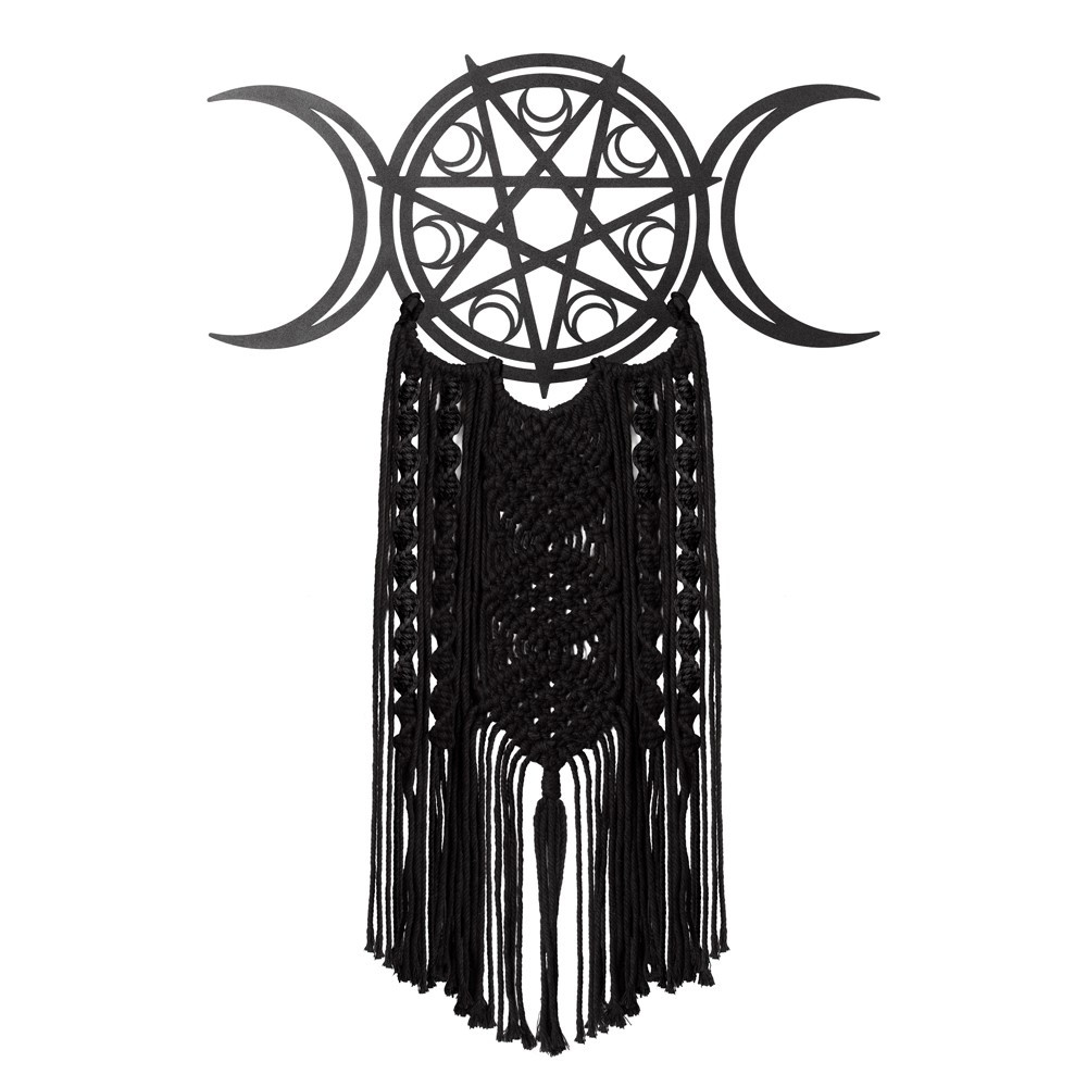 Maiden, mother and crone symbolised as the lunar goddess waxing and waning through the tides of time, as the enigma of the elemental septacle beckons you to practice the craft.