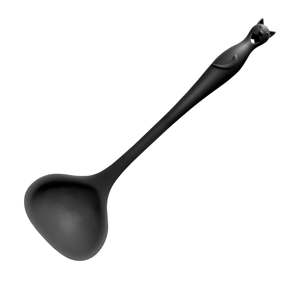 Your meals will be cooked to purrfection with these purrfect 'Cat's Kitchen' Kitchen Utensils! Soft non-toxic, silicone utensils which work effectively and will protect your cookware.