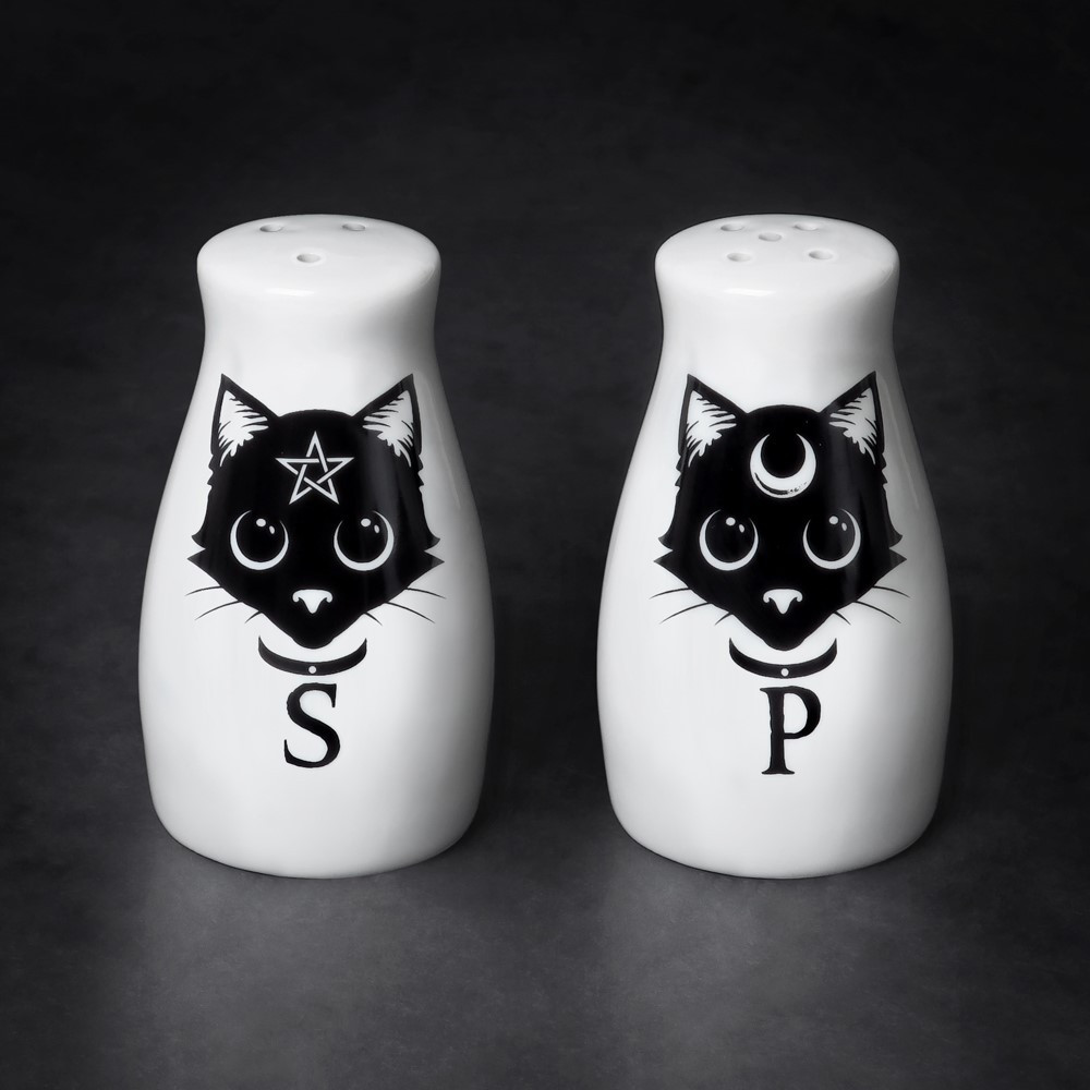This unique salt & pepper set forms part of the exciting Home & Gift Collection brought to you by Alchemy. These extraordinary designs will make an incredible addition to your dinner table which will be sure to get your guests talking!