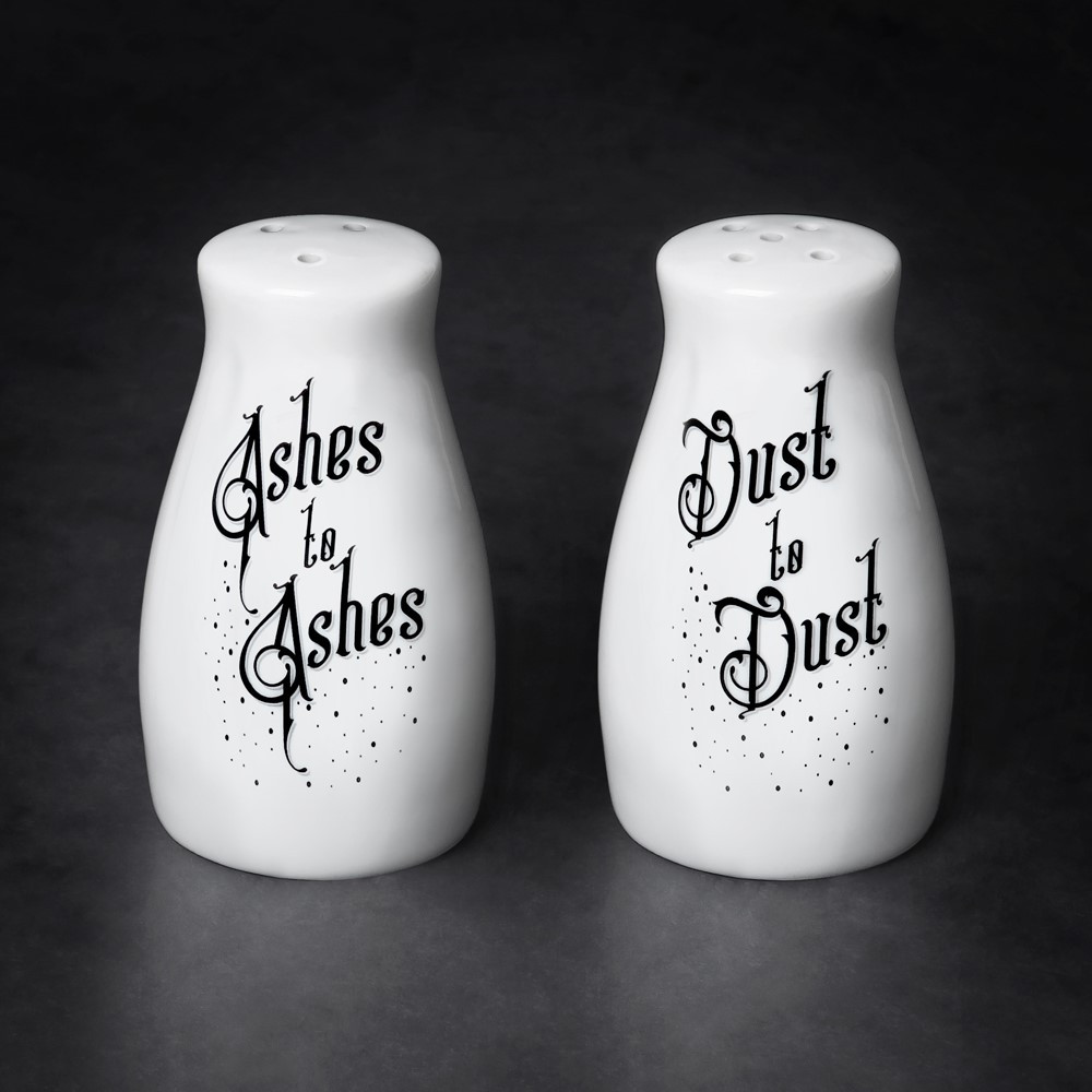 This unique salt & pepper set forms part of the exciting Home & Gift Collection brought to you by Alchemy. These extraordinary designs will make an incredible addition to your dinner table which will be sure to get your guests talking!