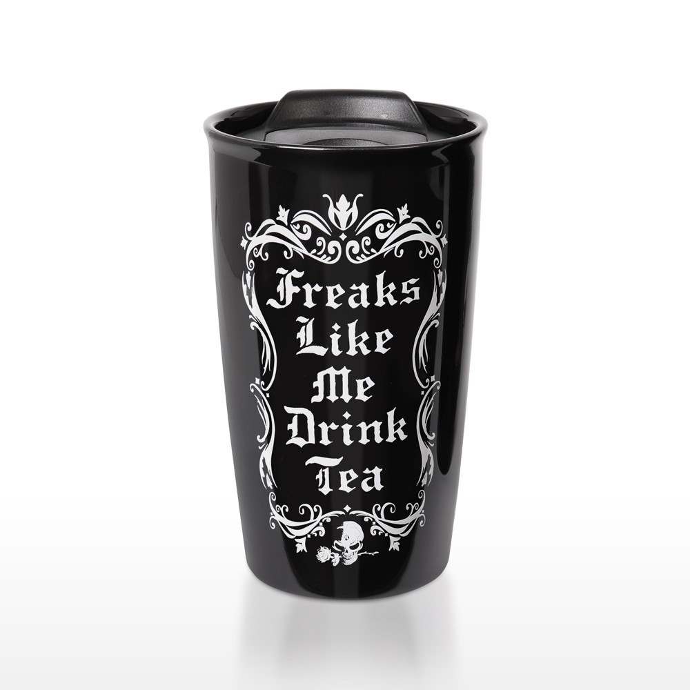 These incredible travel mugs actually work! Made from the highest quality ceramic material and double walled to insulate. These travel mugs keep your drinks hot or cold for longer than you will believe. Show the world your own unique style when on the go! These extraordinary travel mugs form part of the exciting Home & Gift Collection by Alchemy.