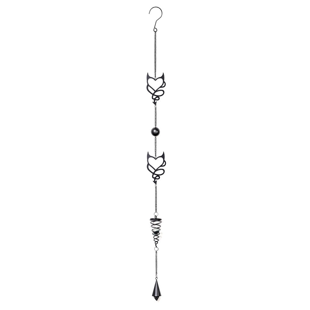Love, is sinful, naughty and oh, so much fun! . Add your own unique style to any room, home or garden with these Alchemy designed hanging decorations/ wind chimes. We have designs to suit every alternative taste.
