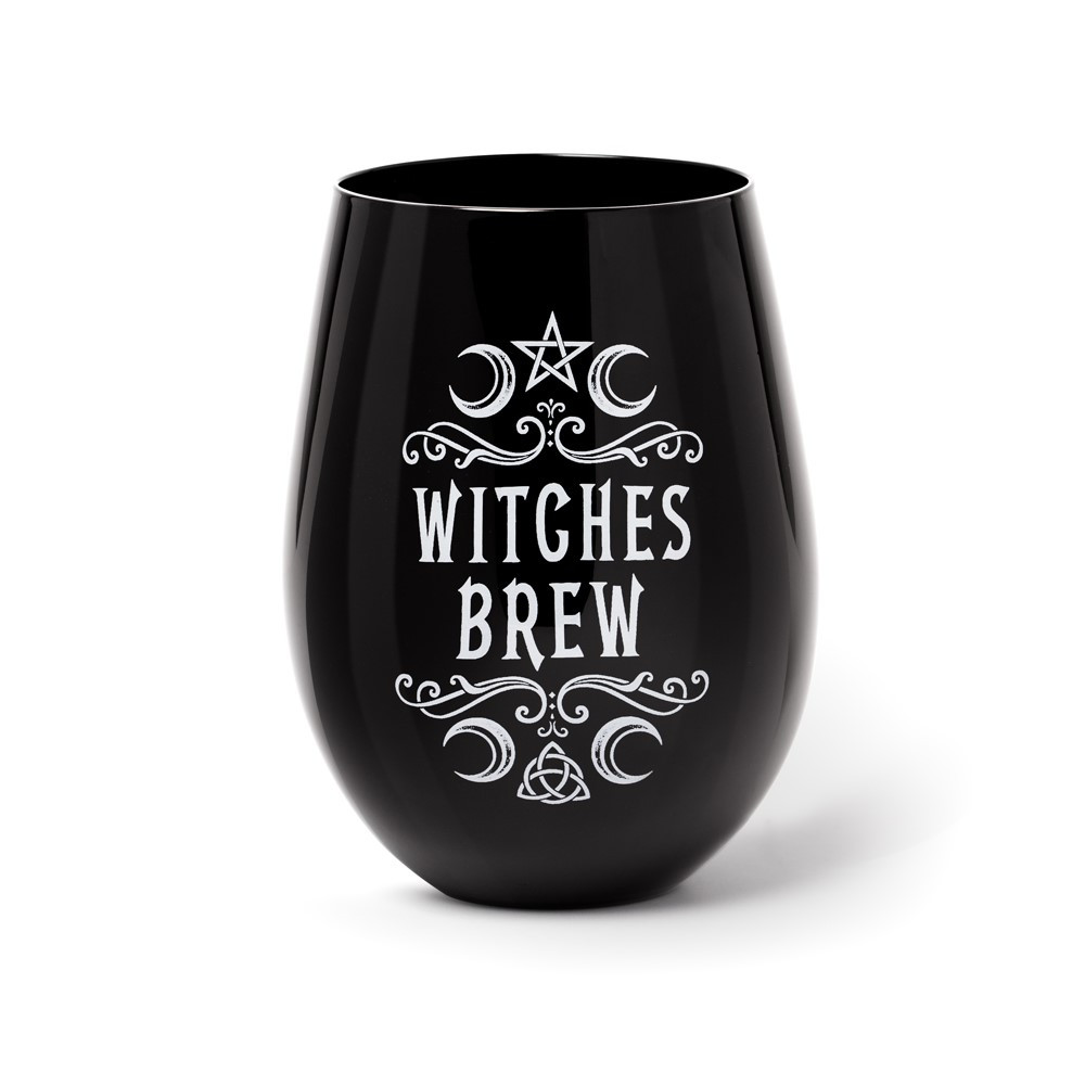 Serve up your 'Witches Brew' in this statement stemless goblet! - Eye of newt, Blood of toad!!