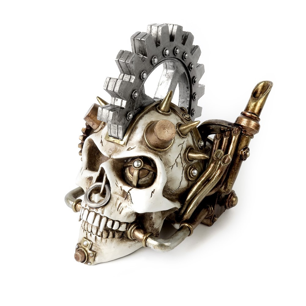 Unveiled to her majesty Queen Victoria at the great crystal palace exhibition of 1851. The first punk automaton. Lobotomised to reveal the mechanical conciousness of this unique period phenomena.