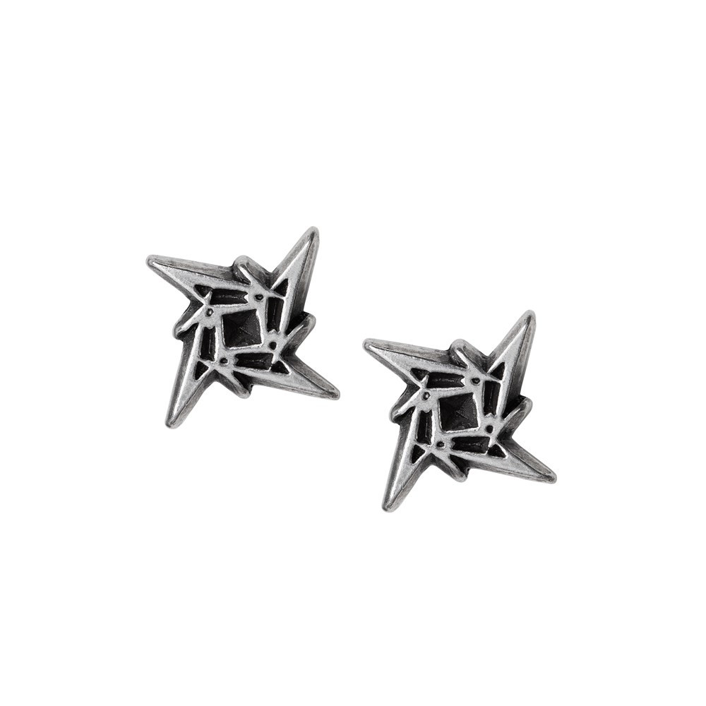 Developed by James Hetfield and first appearing on the rear of the 1996 "Load" album sleeve, this has since become the classic icon of the band. The design is a clever symbol made by combining four letter "M"s off Metallica's original 1983 logo.