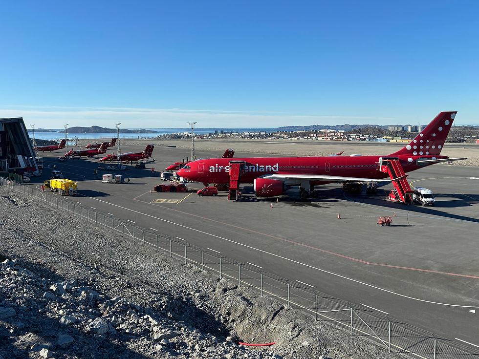 l'Airbus A330neo et une partie de la flotte domestique d'air greenland