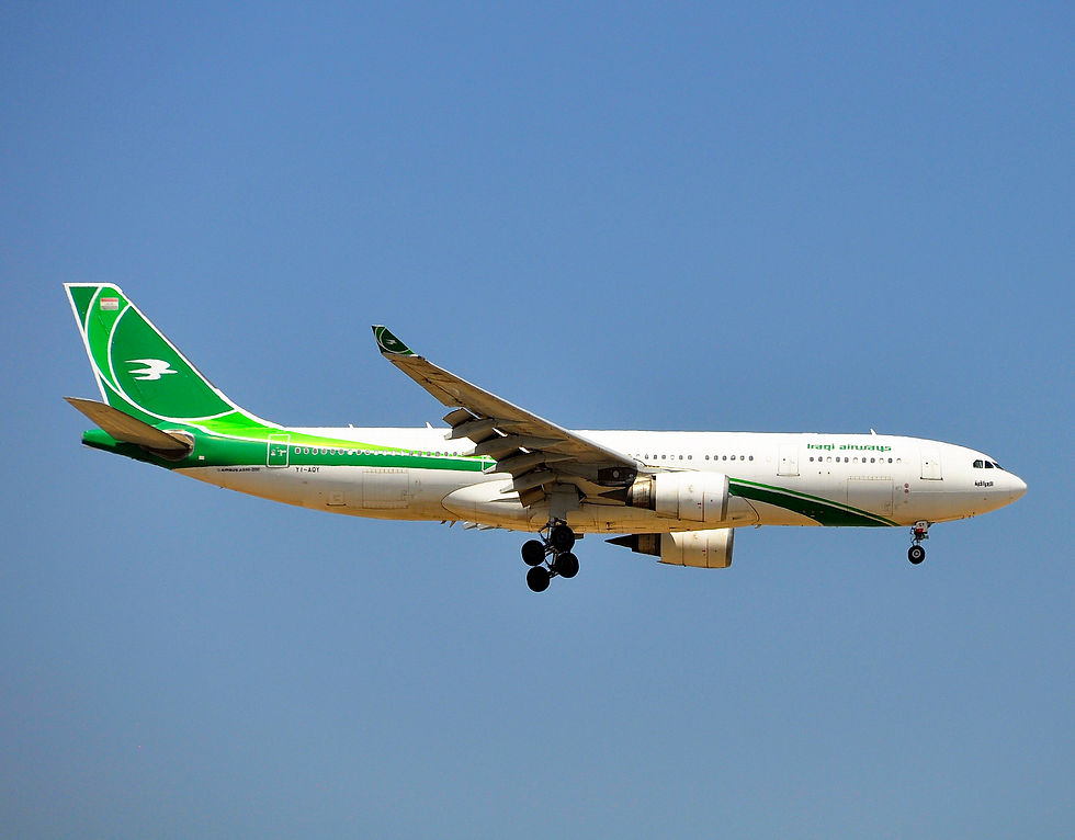 Le seul Airbus A330 d'Iraqi Airways