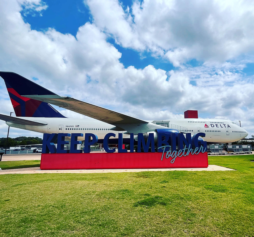 Le 747-400 du Delta Flight Museum Gate7 #Gate7