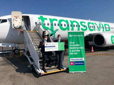 Transavia inaugure ses nouvelles lignes au départ de Montpellier vers Stockholm et Figari !