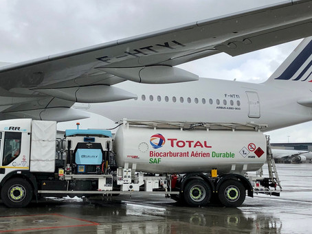 Air France réalise le premier vol long-courrier avec du carburant aérien durable