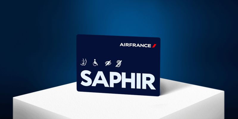 Depuis 25 ans Saphir accompagnes les clients d'Air France en situation de handicap