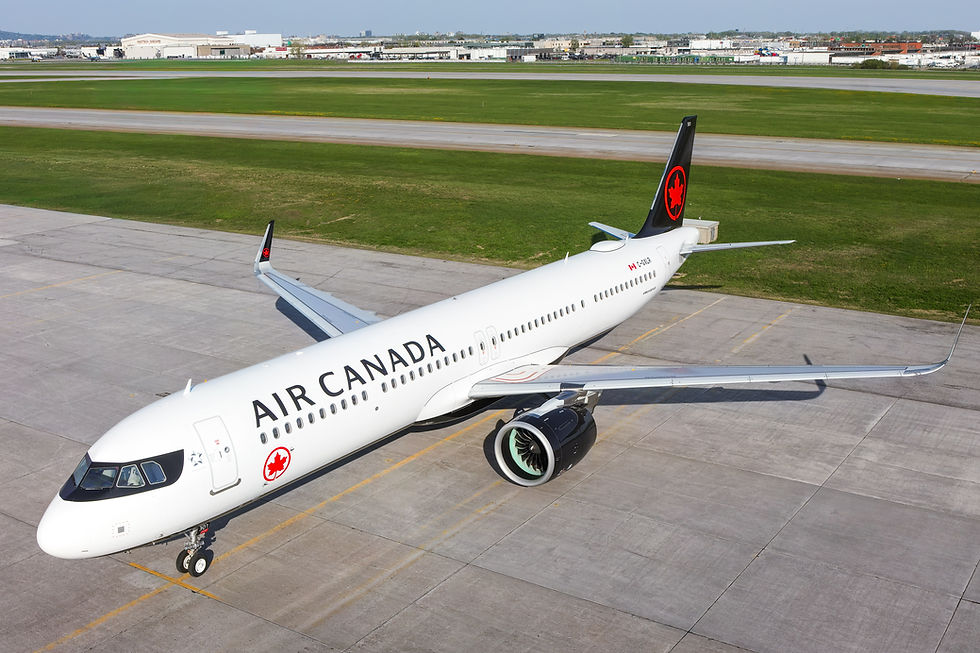 L'A321XLR d'Air Canada / Gate7