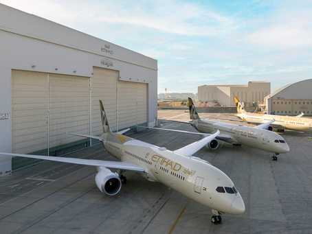 Trois nouveaux 787-9 Dreamliner rejoignent la flotte d'Etihad Airways qui se lance dans une croissance ambitieuse