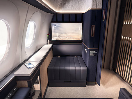 Lufthansa propose pour la première fois un concept de suite en première et en classe affaires