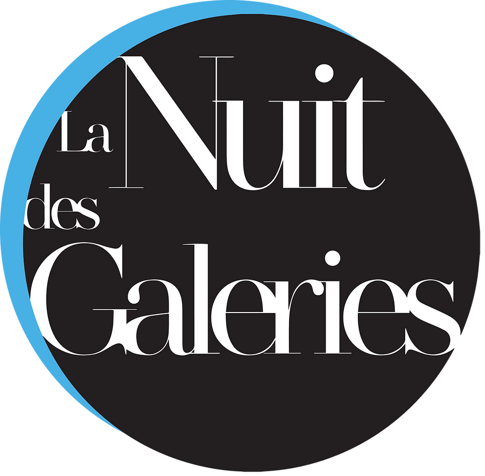 Affiche 2026 de La Nuit des Galeries à Aix-en-Provence