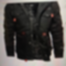 Men’s  casual black coat with fur inside
