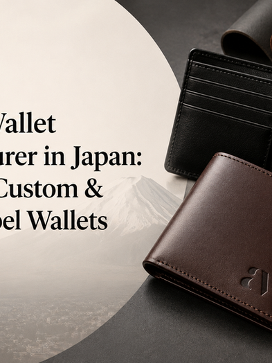 Leather Wallet Manufacturer in Japan: Premium Custom & Private Label Wallets