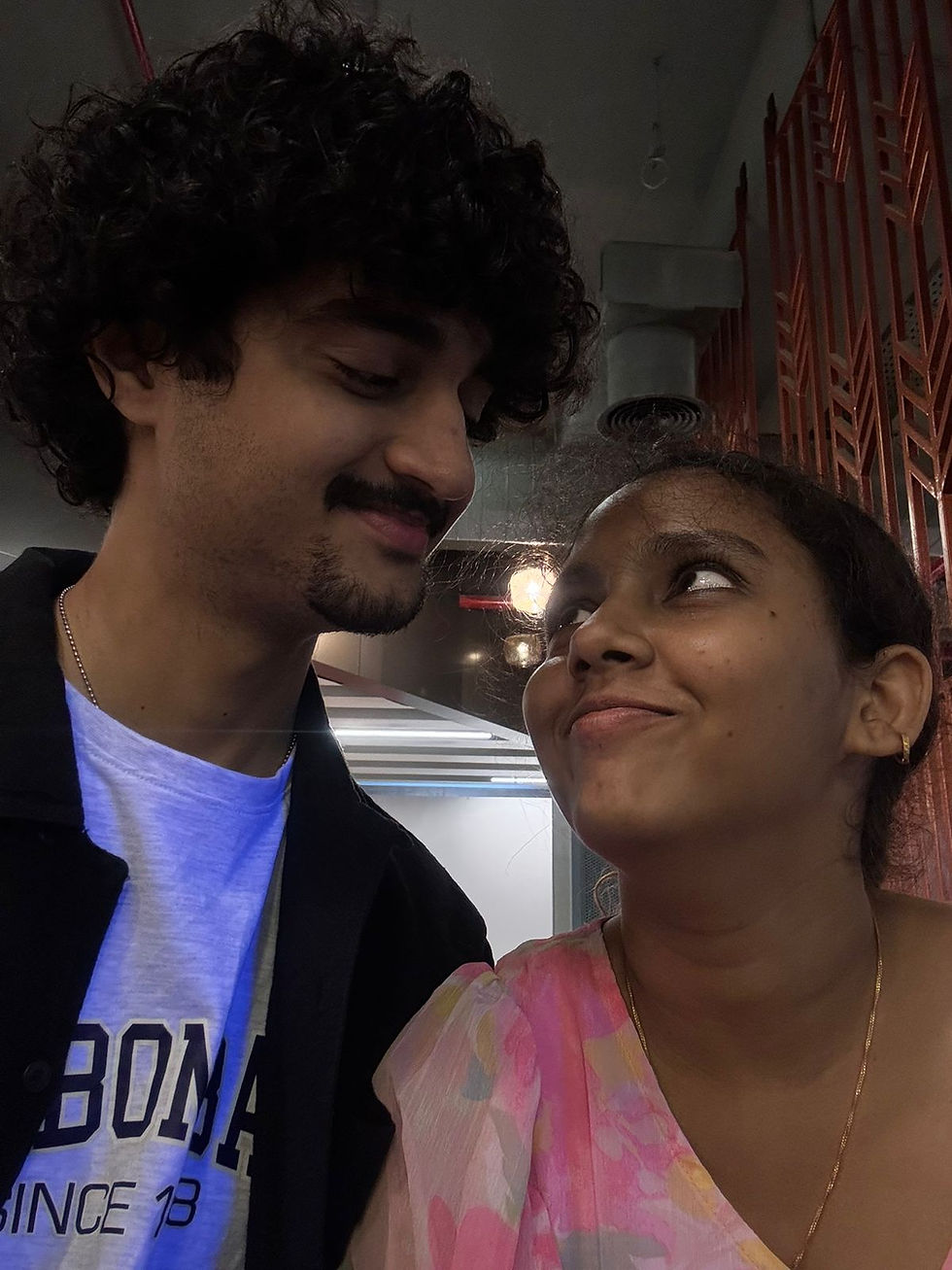 His favourite picture of us