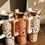 Thumbnail: 1pc DKP 40oz Creative Straw Tumbler With Cowboy Elements, Stainless Steel Handle