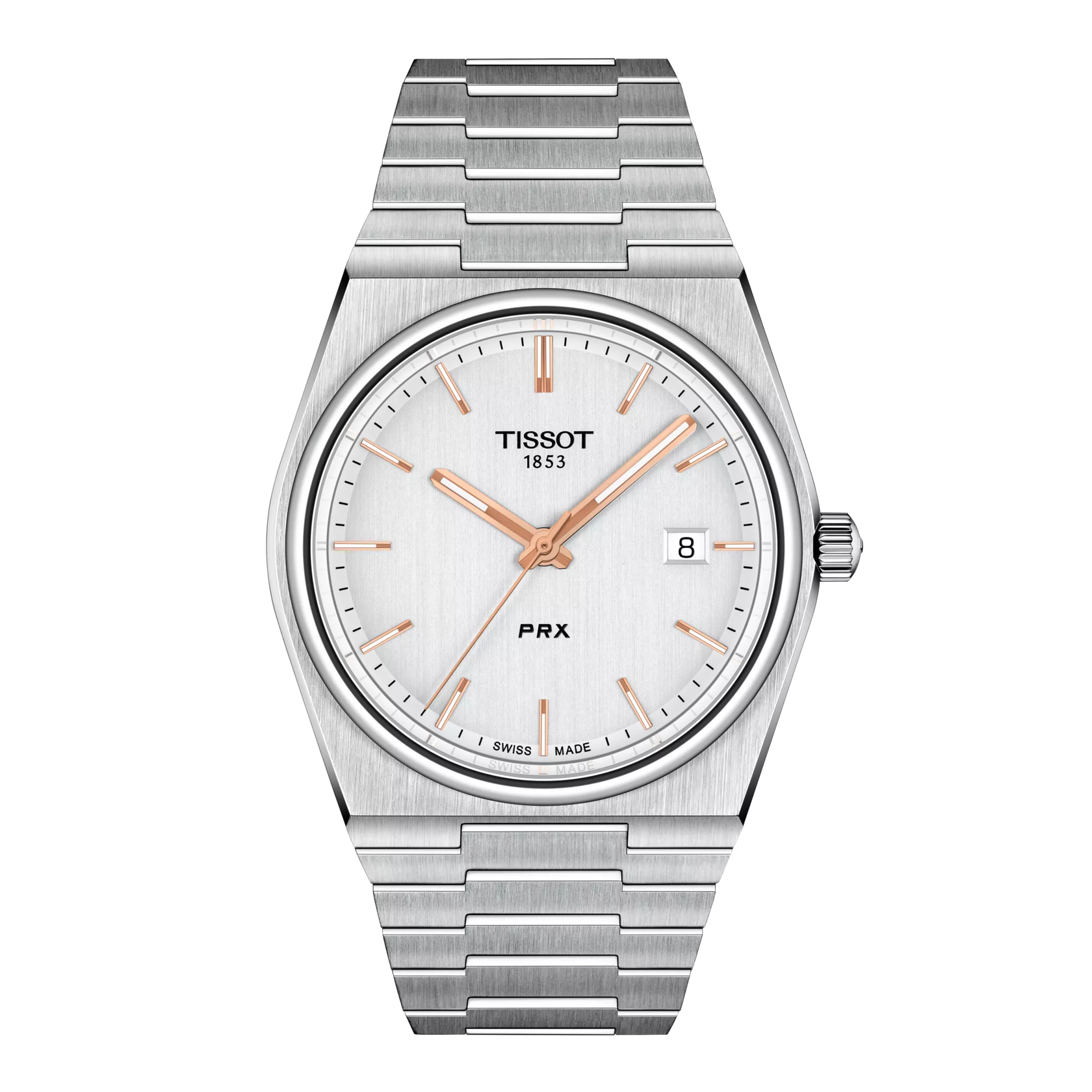 TISSOT PRX WHITE DIAL WATCH