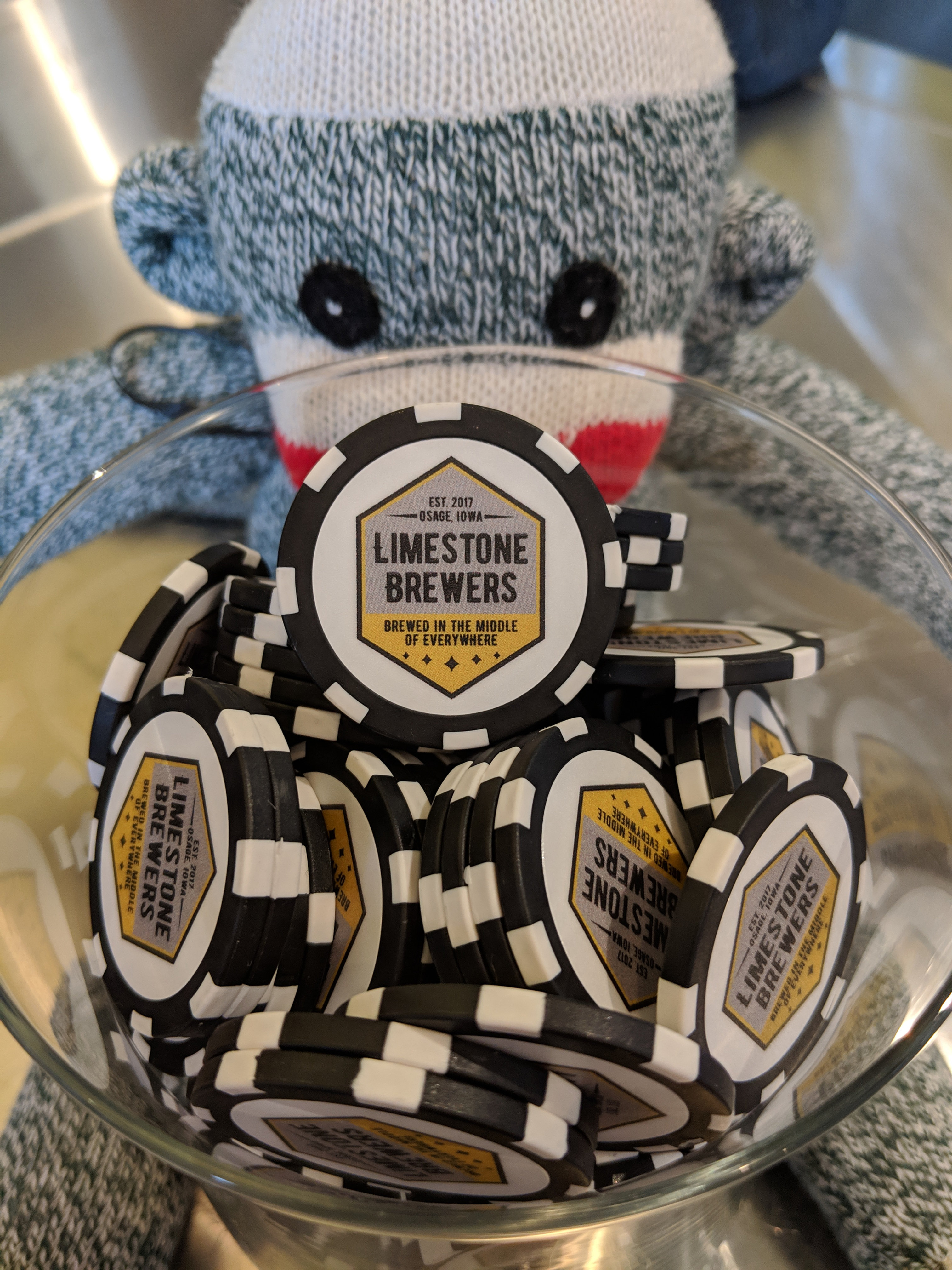 Magnetic Poker Chip Golf Ball Markers