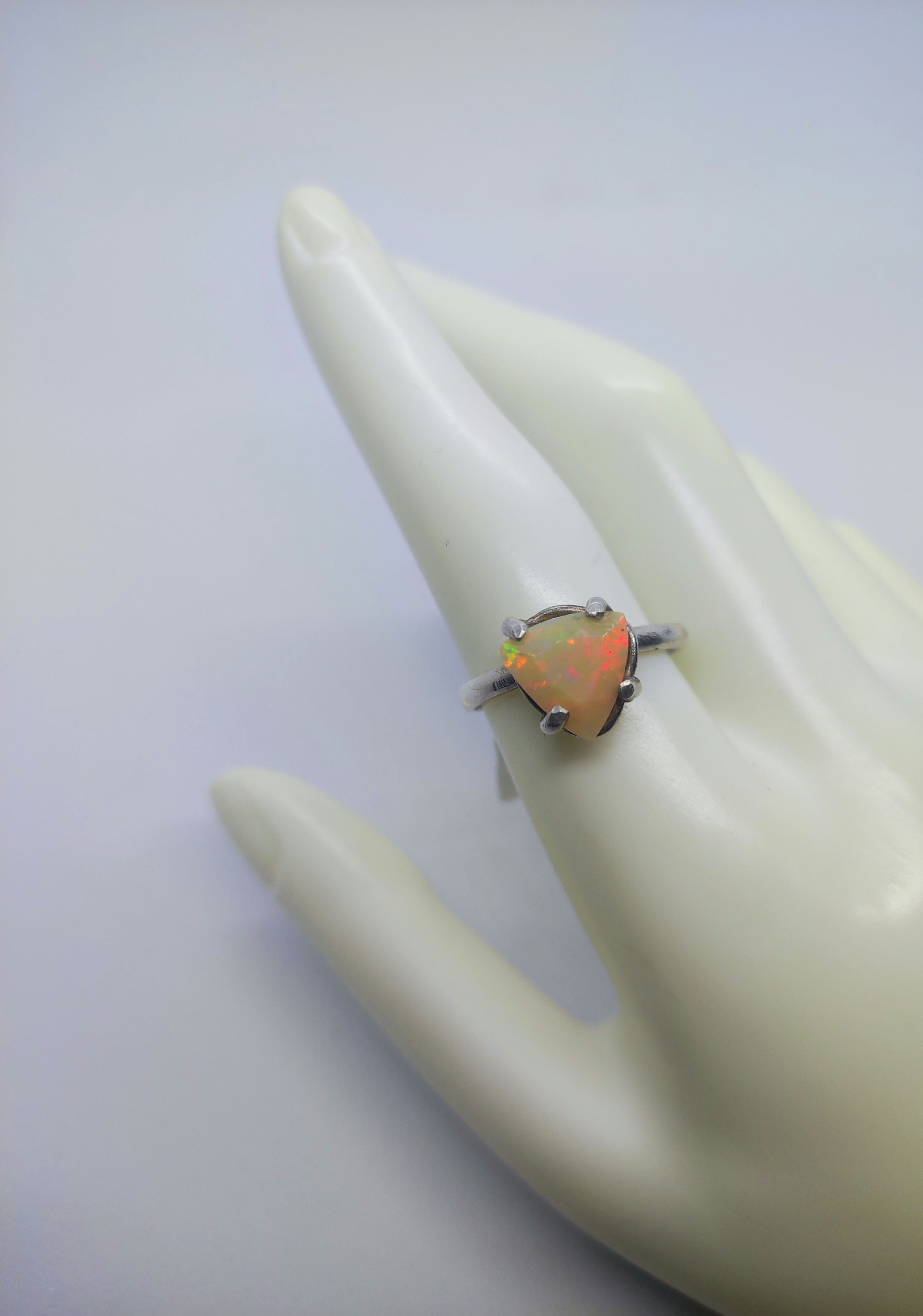 Bague opale welo T61