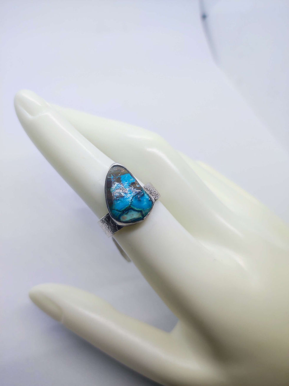 Bague chrysocolle T55