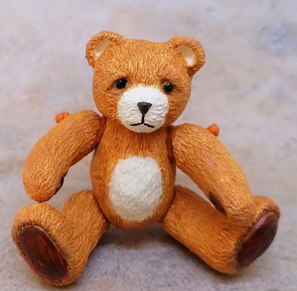 Orange brown Petit Beau Bear