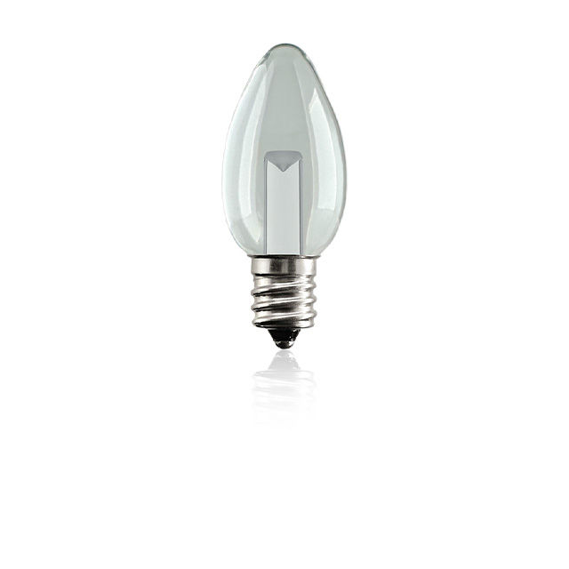 C7 E12 Clear Decorative LED Bulb
