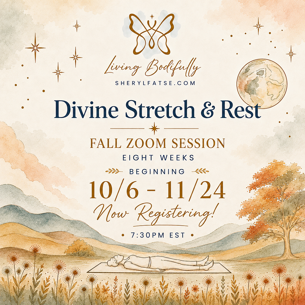 Divine Stretch & Rest from Home – Fall Session
