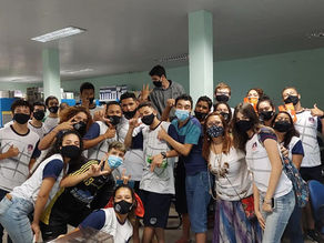 Projeto Reluz na Escola realiza bate-papo com estudantes da escola Irmã Maria Horta