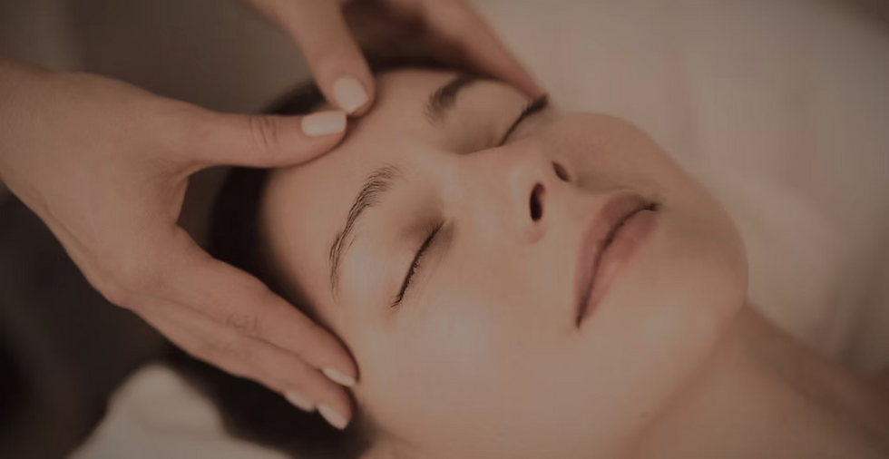 woman receiving lymphatic massage