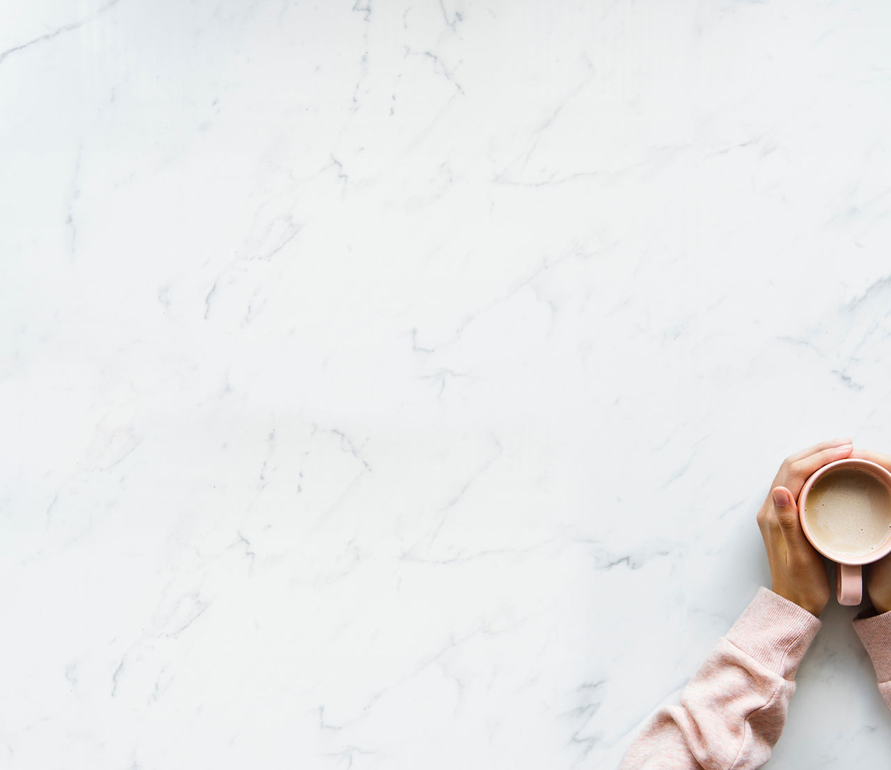 Coffee on Desk